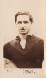 1923 Magpie Portraits of Our Leading Footballers #6 Percy Parratt Front